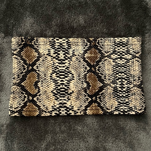 Snake skin tube top - Picture 1 of 1